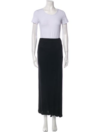 Comme des Garçons Colorblock Pattern Whipstitch Trim Skirt Set