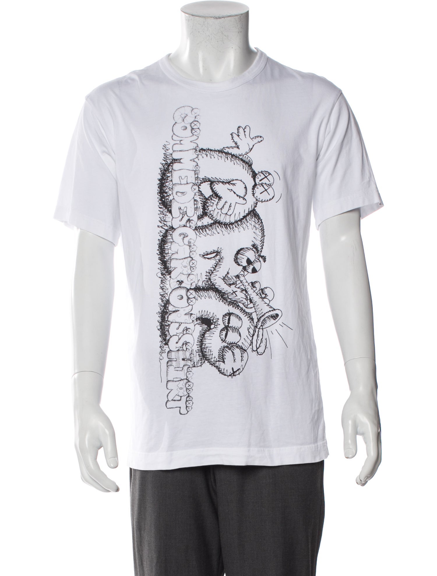 Comme des Garçons SHIRT x Kaws Graphic Print T-Shirt