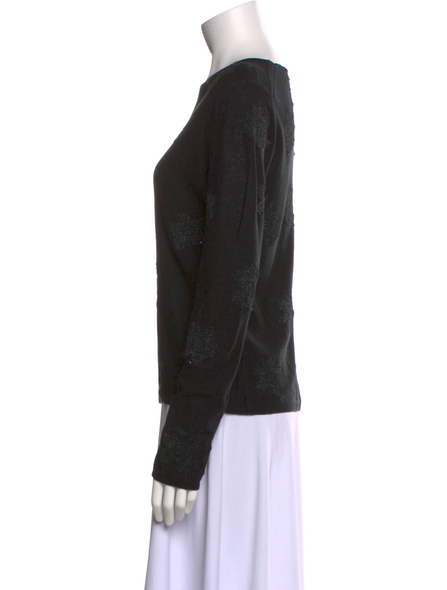 Comme des Garçons Scoop Neck Sweater