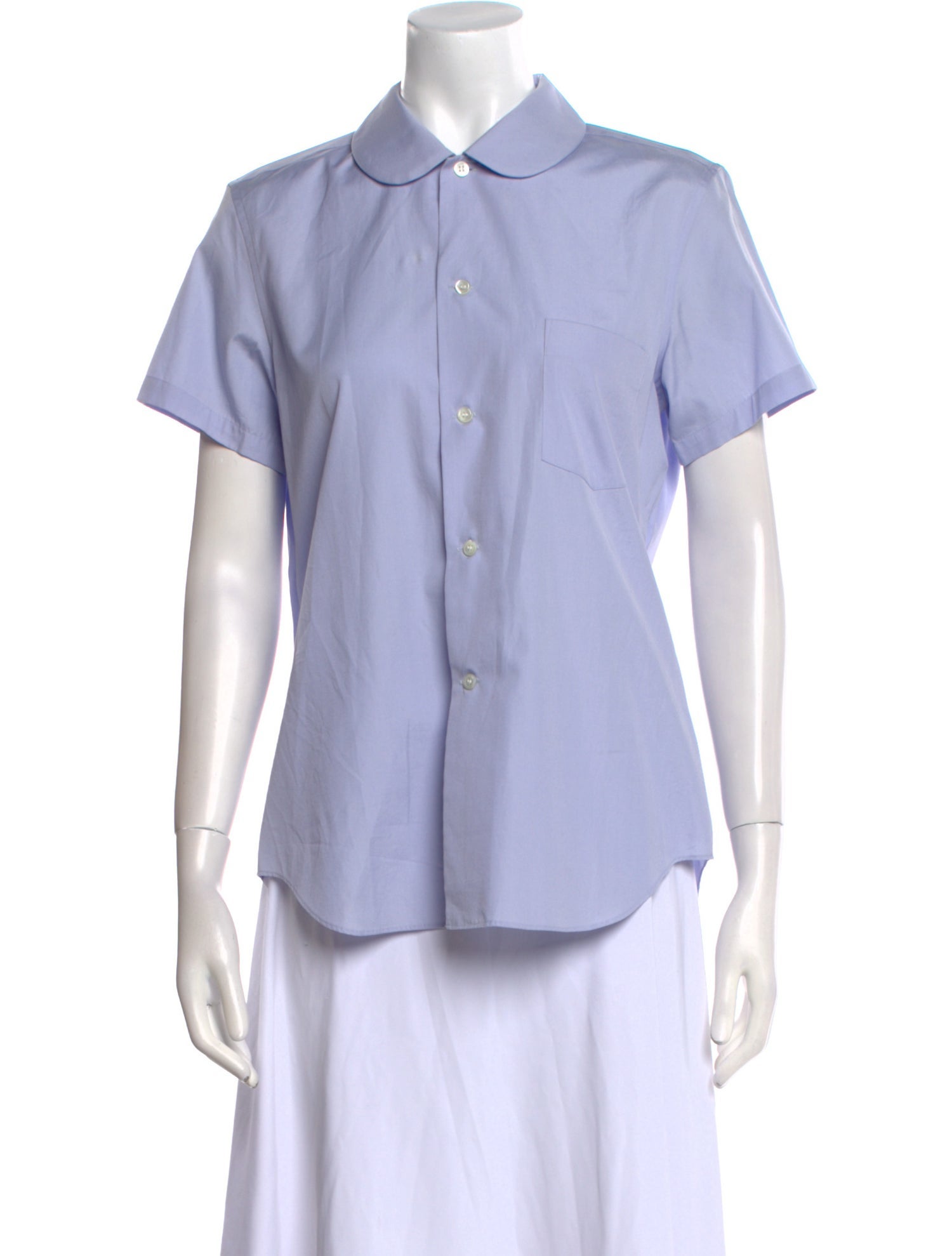 Comme des Garçons Short Sleeve Button-Up Top