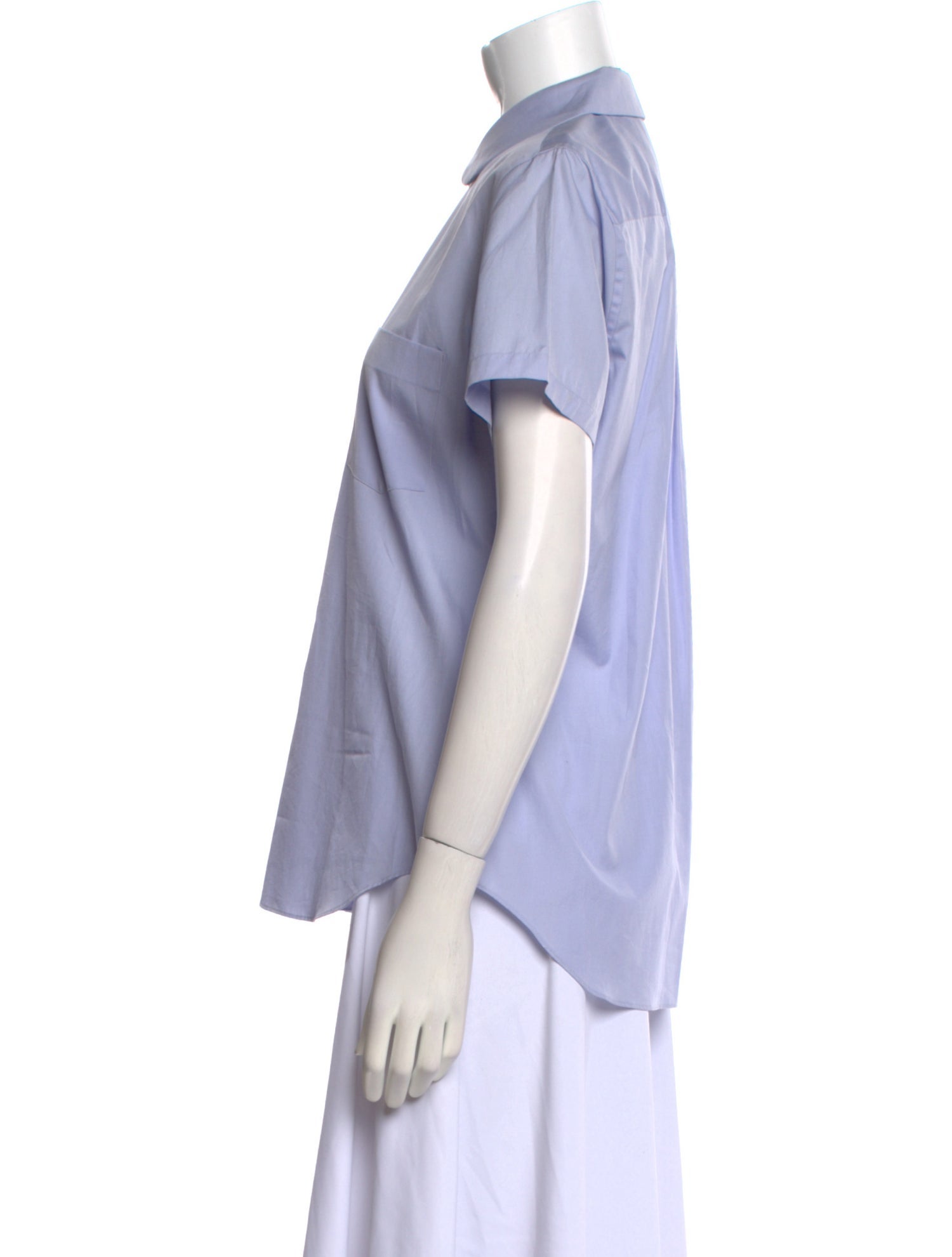 Comme des Garçons Short Sleeve Button-Up Top