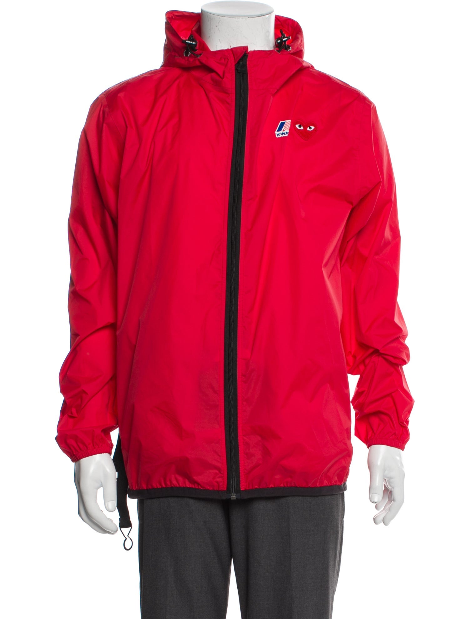 Comme Des Garçons Play X K-Way Windbreaker