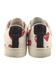 Comme des Garçons Canvas Printed Sneakers