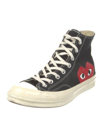 Comme des Garçons Play x Converse Canvas Animal Print Sneakers