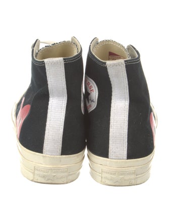 Comme des Garçons Play x Converse Canvas Animal Print Sneakers
