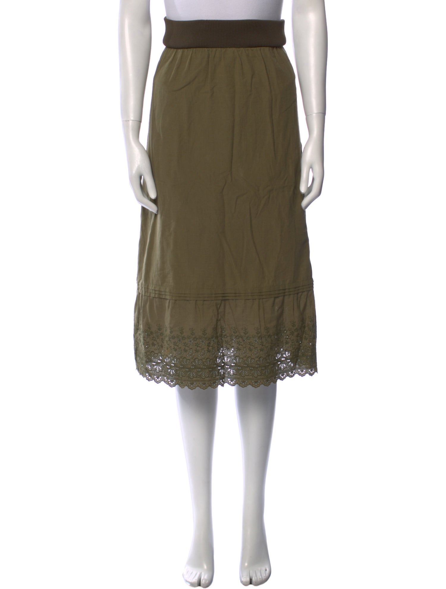 tricot COMME des GARÇONS Vintage Knee-Length Skirt