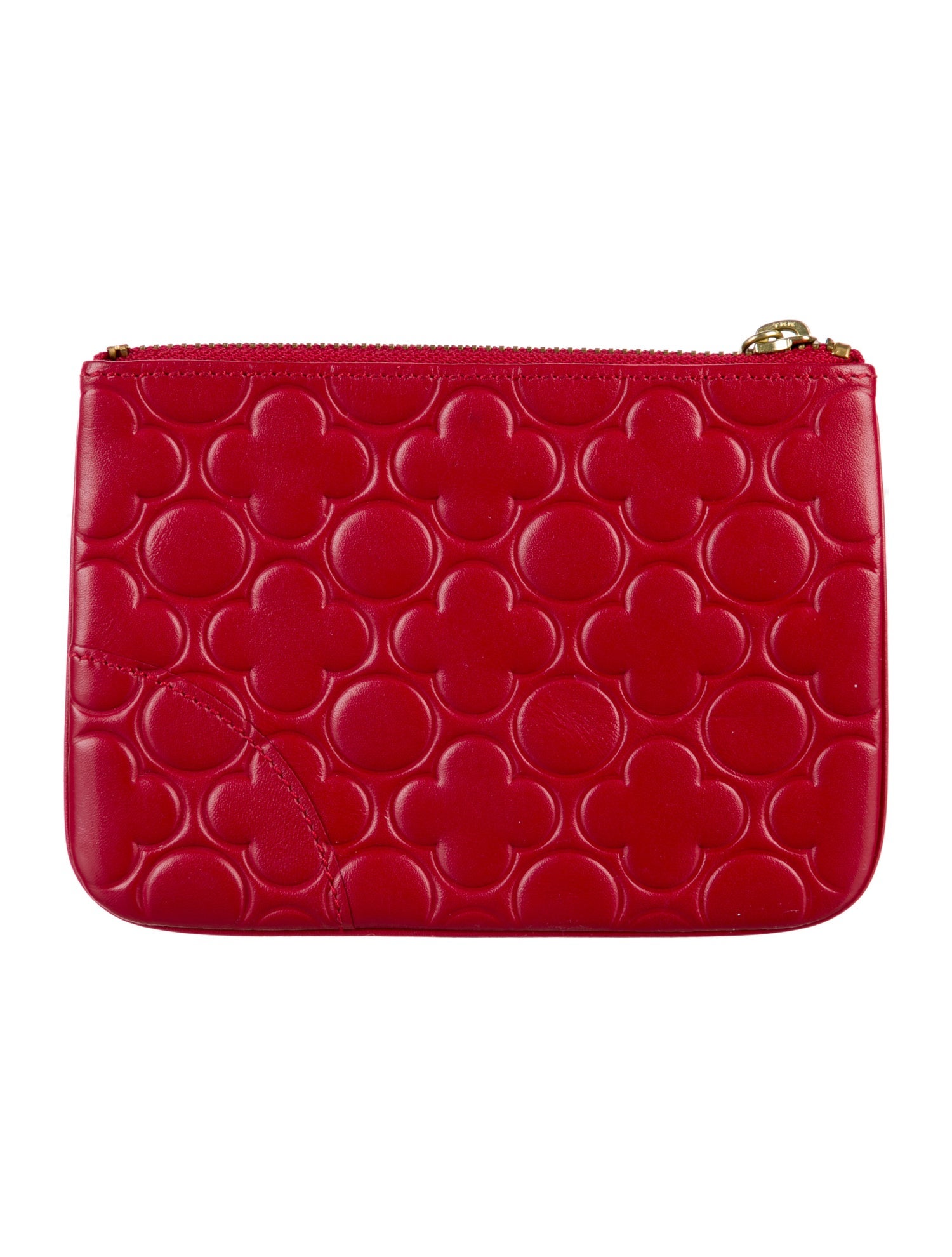 Comme des Garçons Leather Printed Wallet