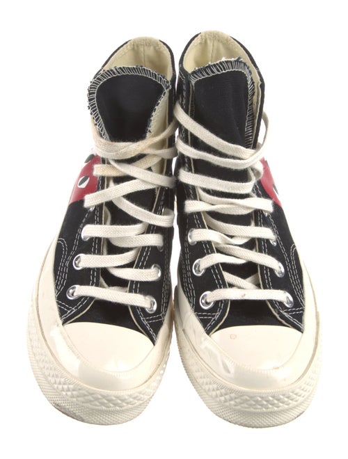 Comme des Garçons Play x Converse Canvas Graphic Print Sneakers
