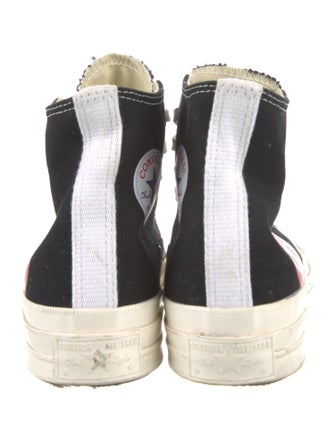 Comme des Garçons Play x Converse Canvas Graphic Print Sneakers