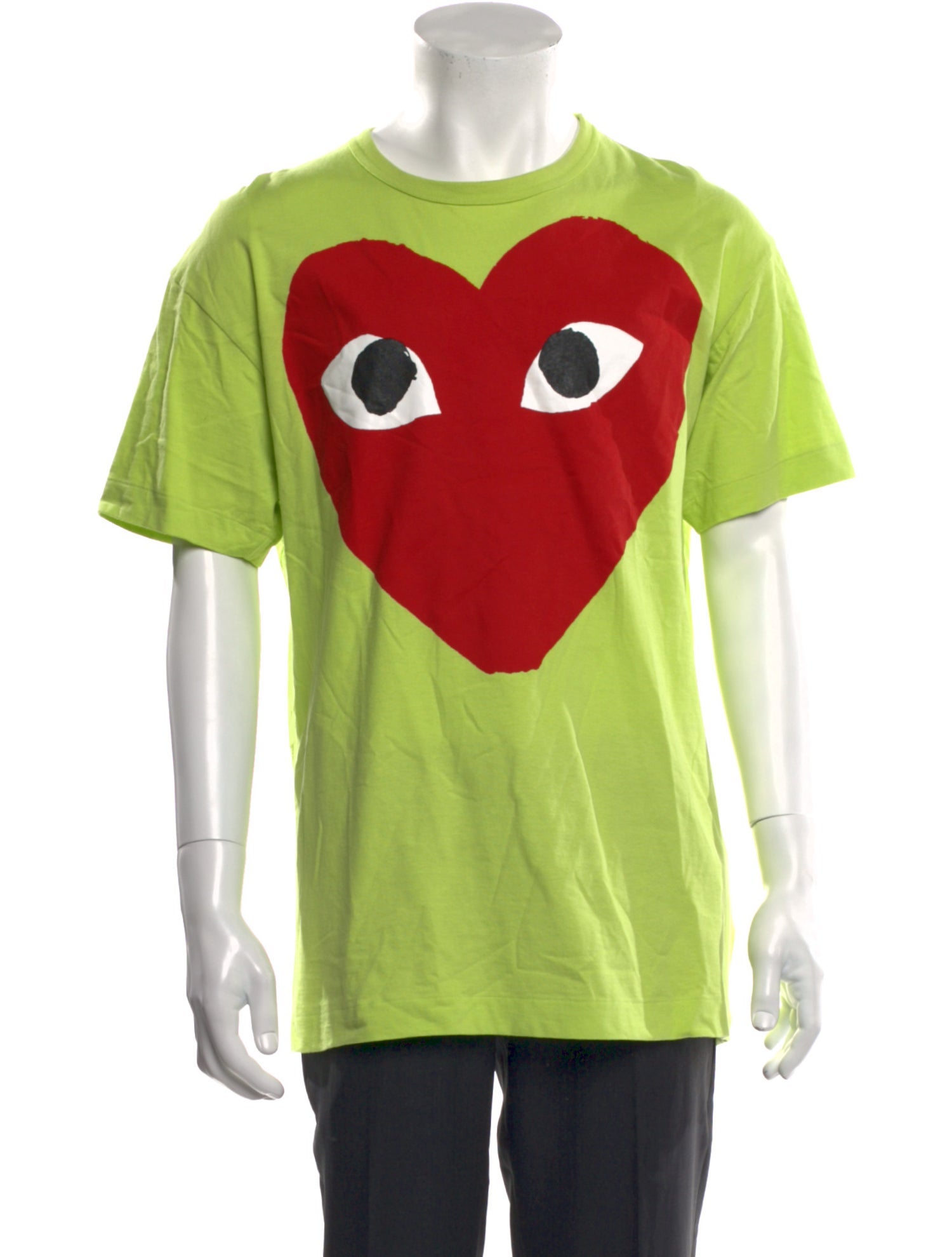 Comme des Garçons Play Graphic Print Crew Neck T-Shirt