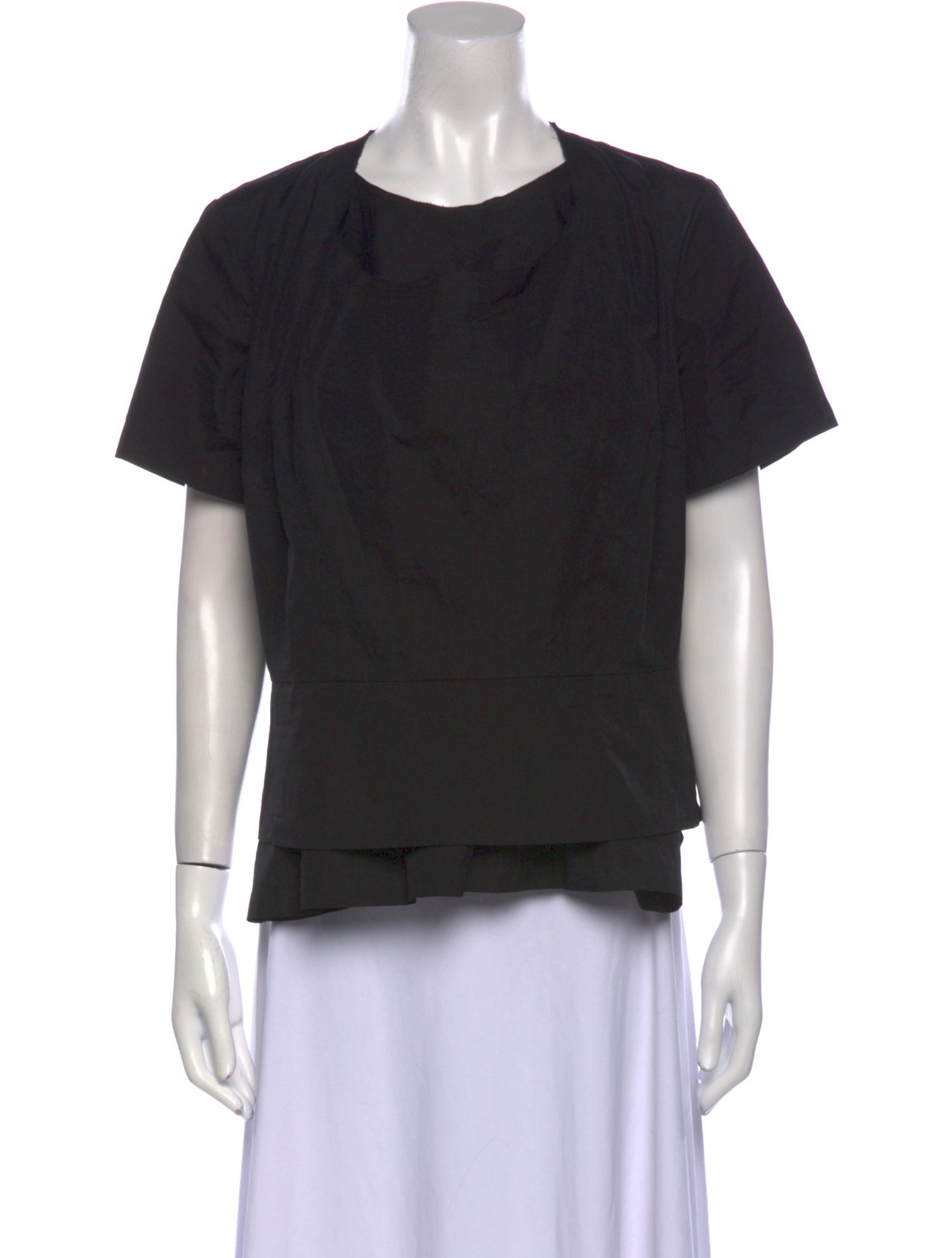 Comme des Garçons Crew Neck Short Sleeve Top