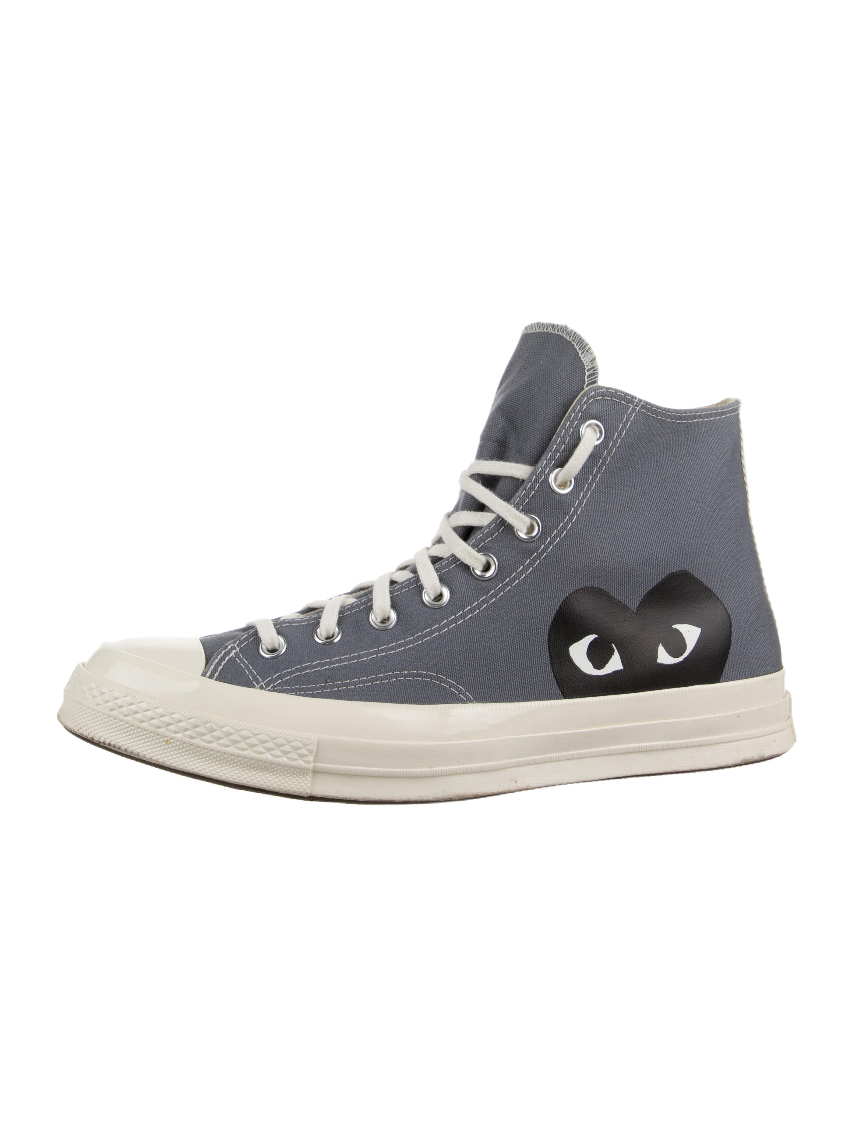 Comme des Garçons Play x Converse Canvas Graphic Print Sneakers