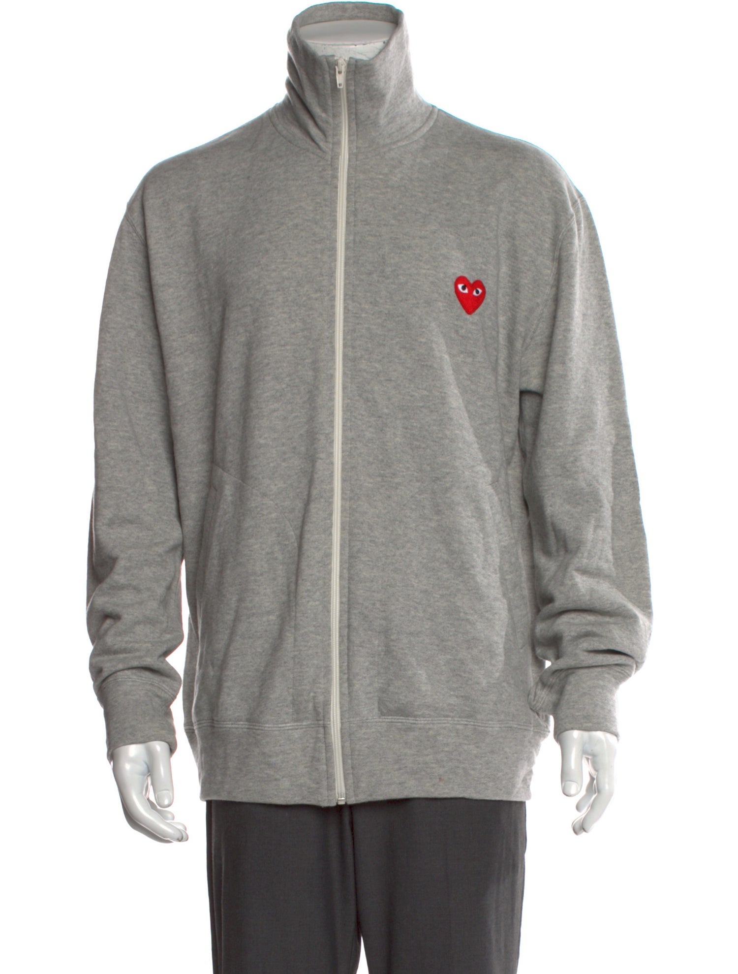 Comme des Garçons Play Turtleneck Long Sleeve Sweatshirt