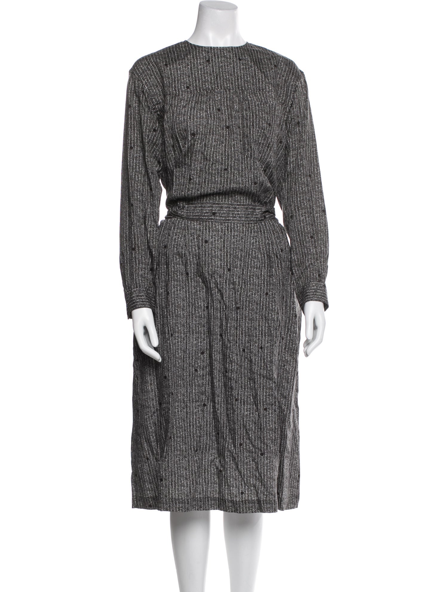 Comme des Garçons Printed Midi Length Dress w/ Tags