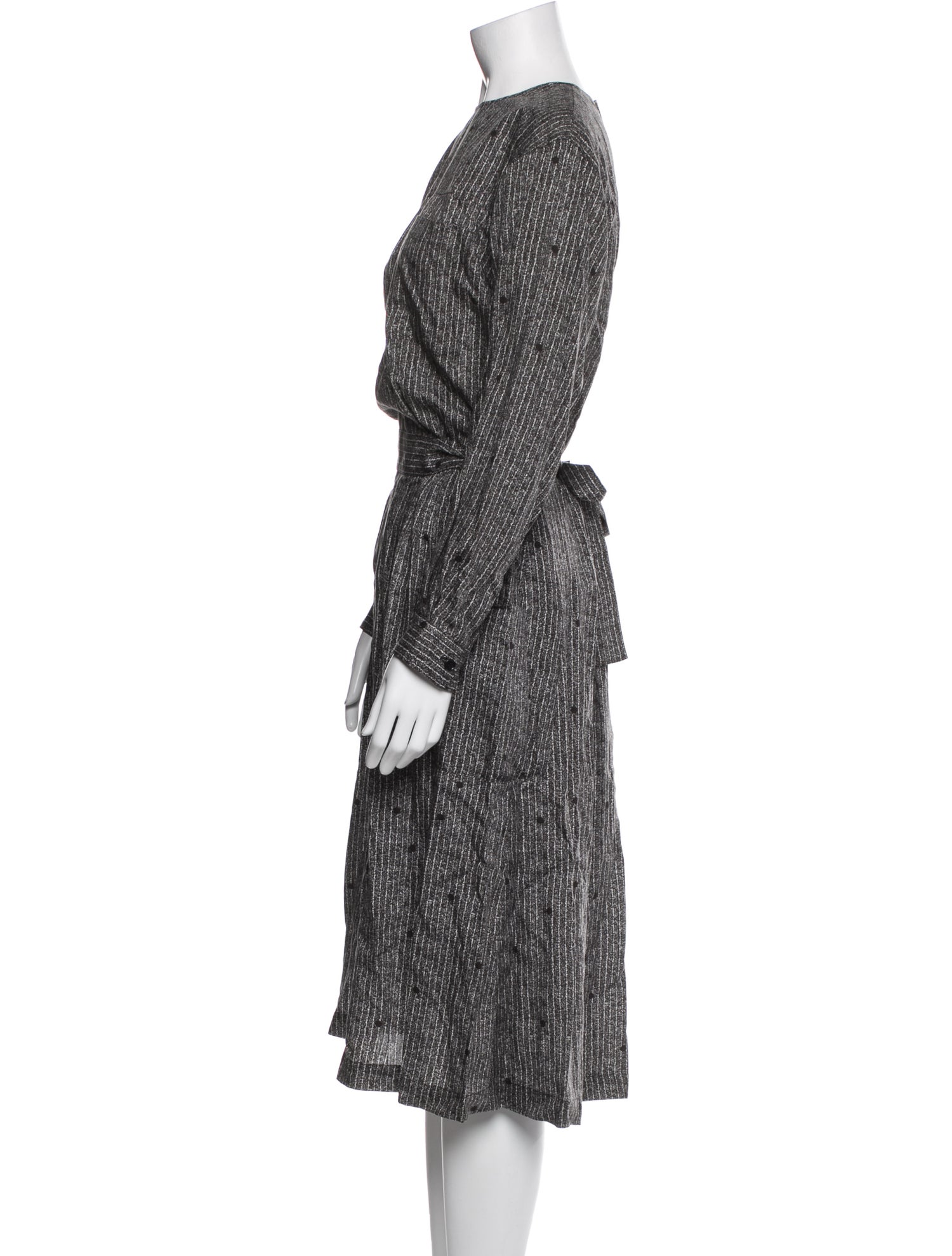 Comme des Garçons Printed Midi Length Dress w/ Tags