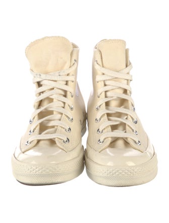 Comme des Garçons Play x Converse Canvas Colorblock Pattern Sneakers