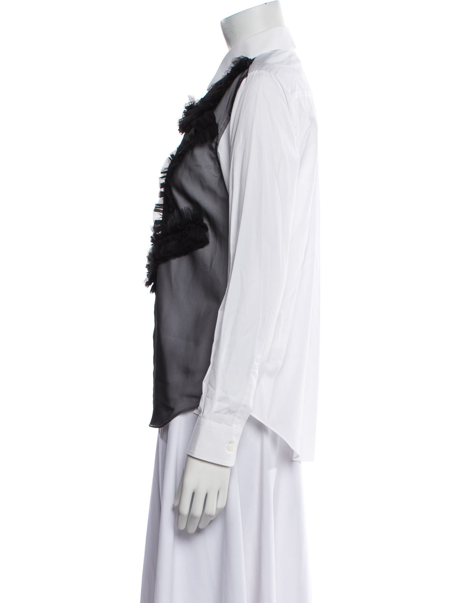 Comme des Garçons 2019 'A Gathering of Shadows' Button-Up Top