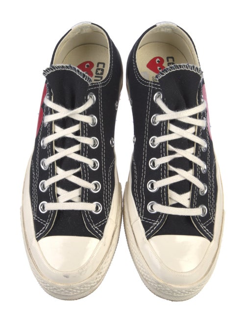 Comme des Garçons Play x Converse Canvas Printed Sneakers