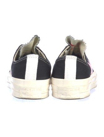 Comme des Garçons Play x Converse Canvas Printed Sneakers