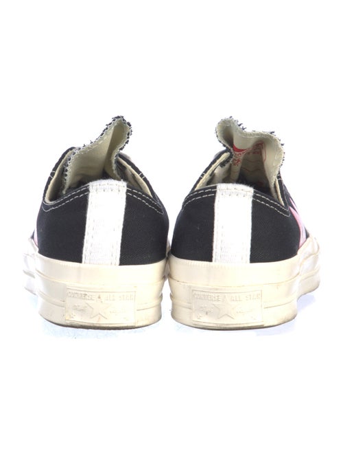 Comme des Garçons Play x Converse Canvas Printed Sneakers