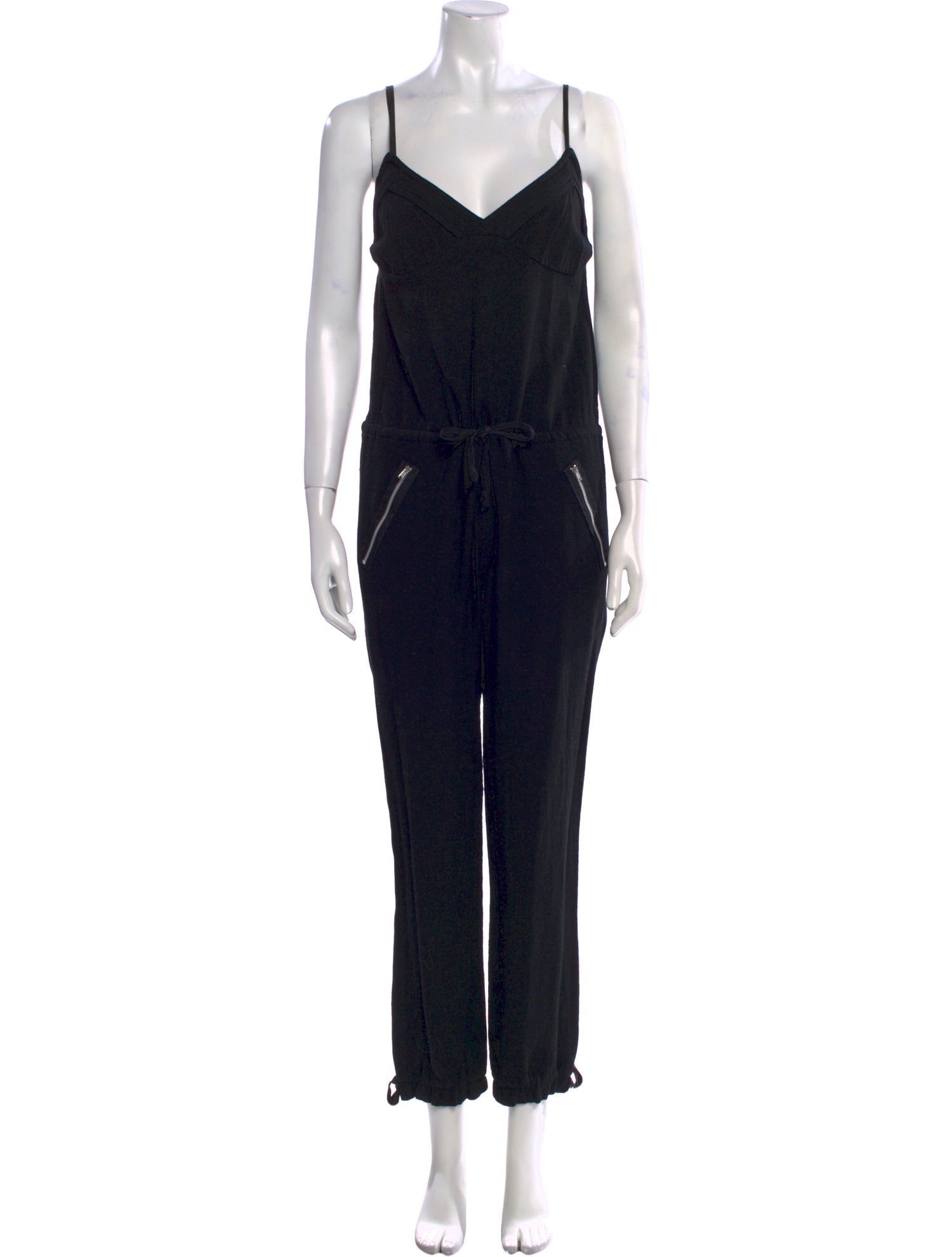 Tao Comme des Garçons Wool V-Neck Jumpsuit