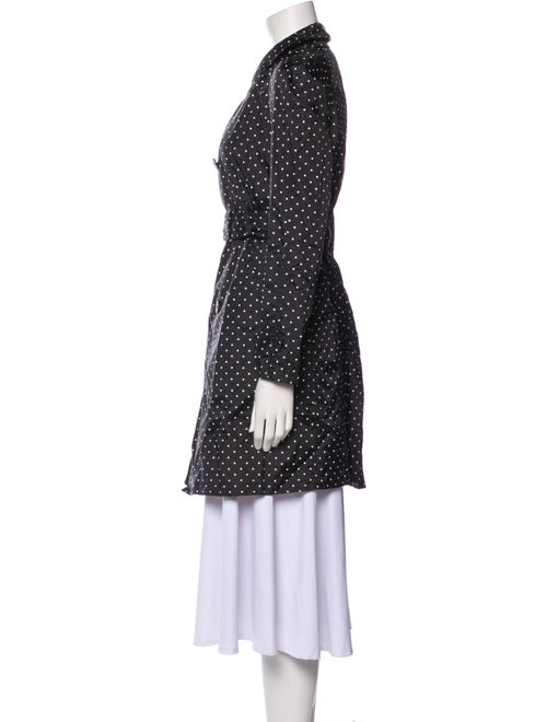 Comme des Garçons Nylon Polka Dot Print Trench Coat