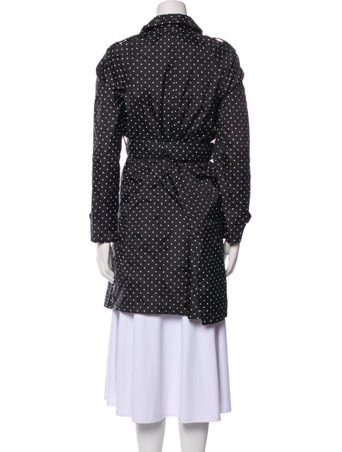 Comme des Garçons Nylon Polka Dot Print Trench Coat