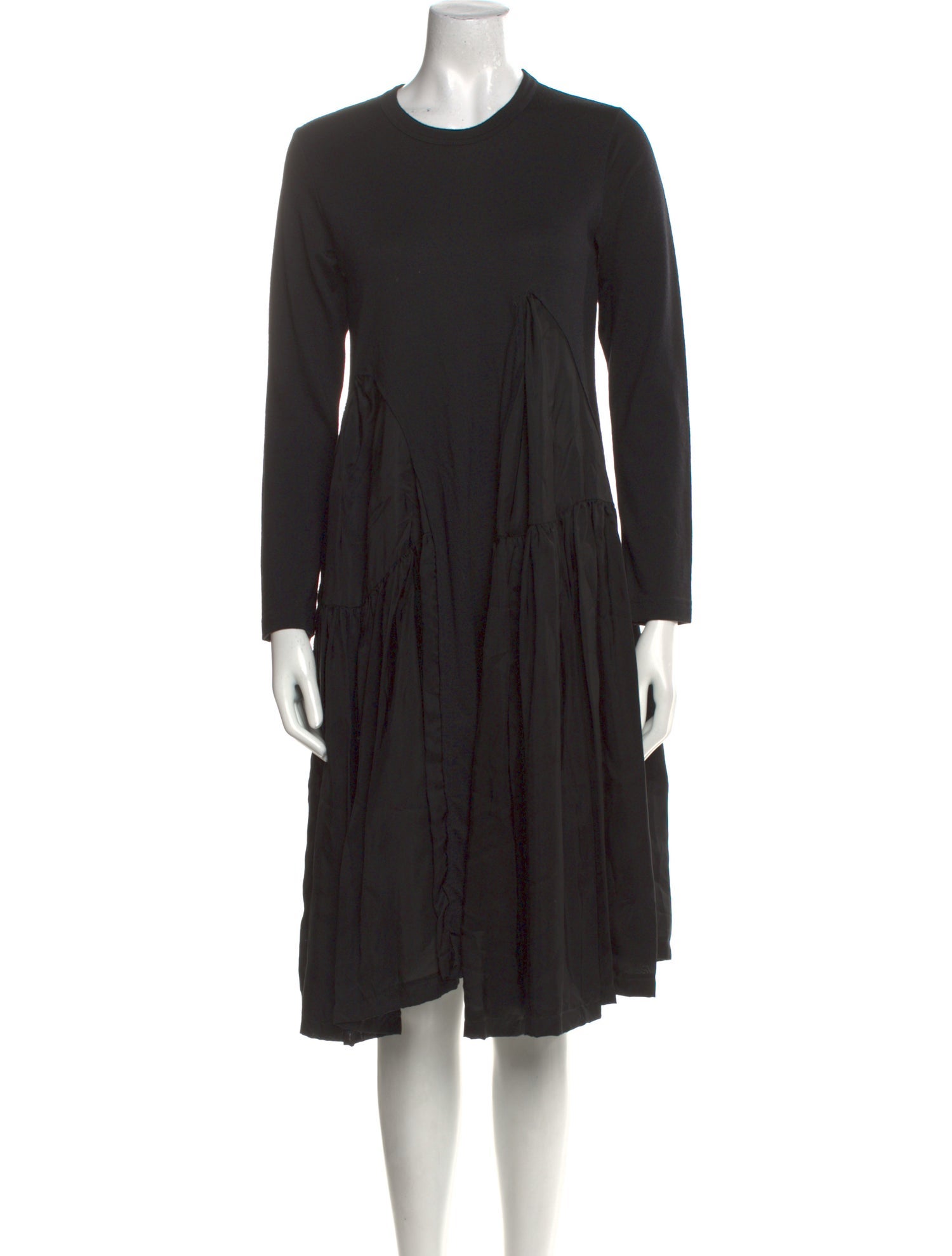 Comme des Garçons Comme des Garçons Wool Midi Length Dress