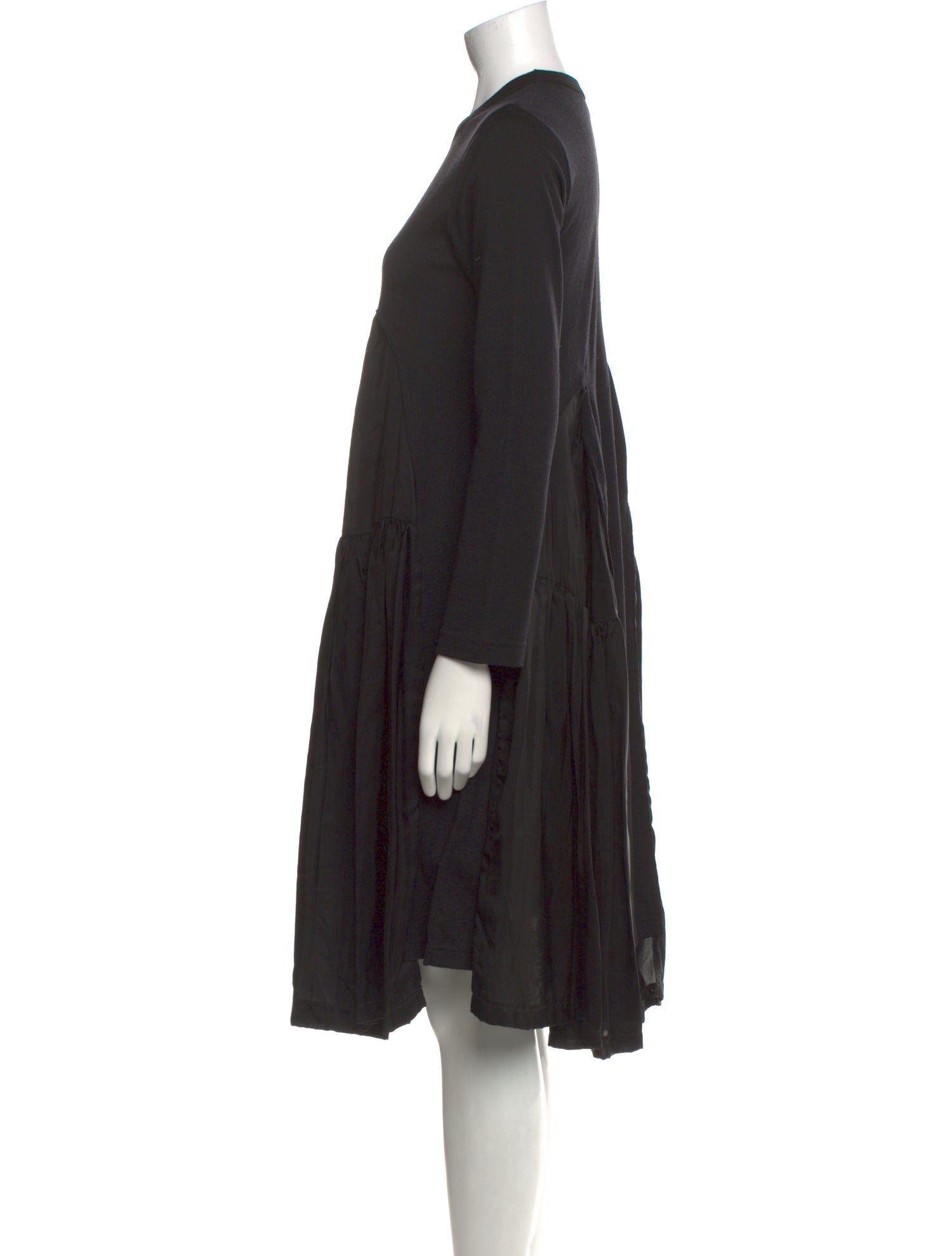 Comme des Garçons Comme des Garçons Wool Midi Length Dress