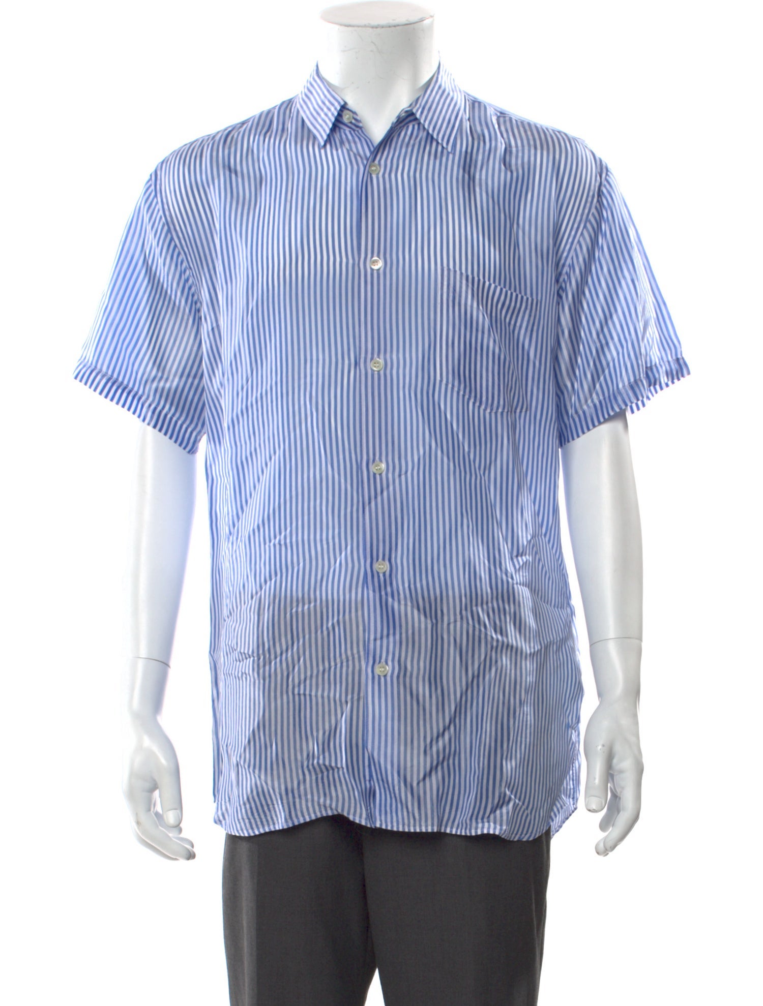 Comme des Garçons SHIRT Striped Short Sleeve Shirt