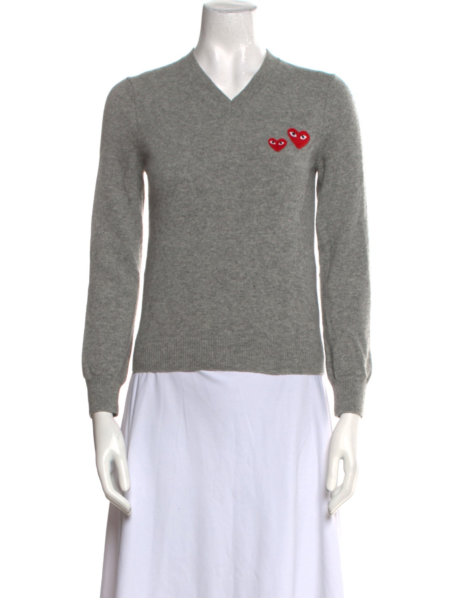 Comme des Garçons Play V-Neck Sweater