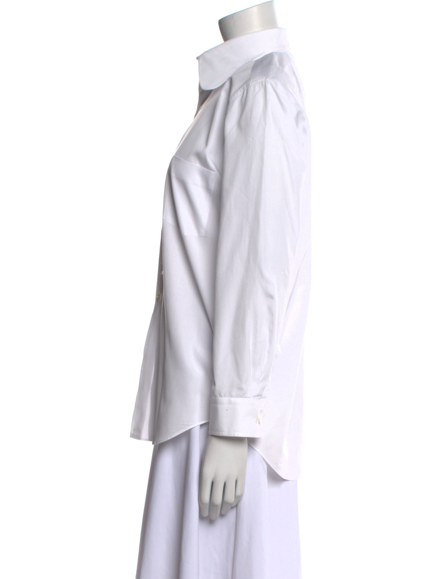 Comme des Garçons Long Sleeve Button-Up Top