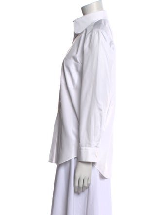 Comme des Garçons Long Sleeve Button-Up Top