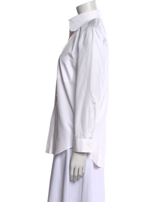 Comme des Garçons Long Sleeve Button-Up Top