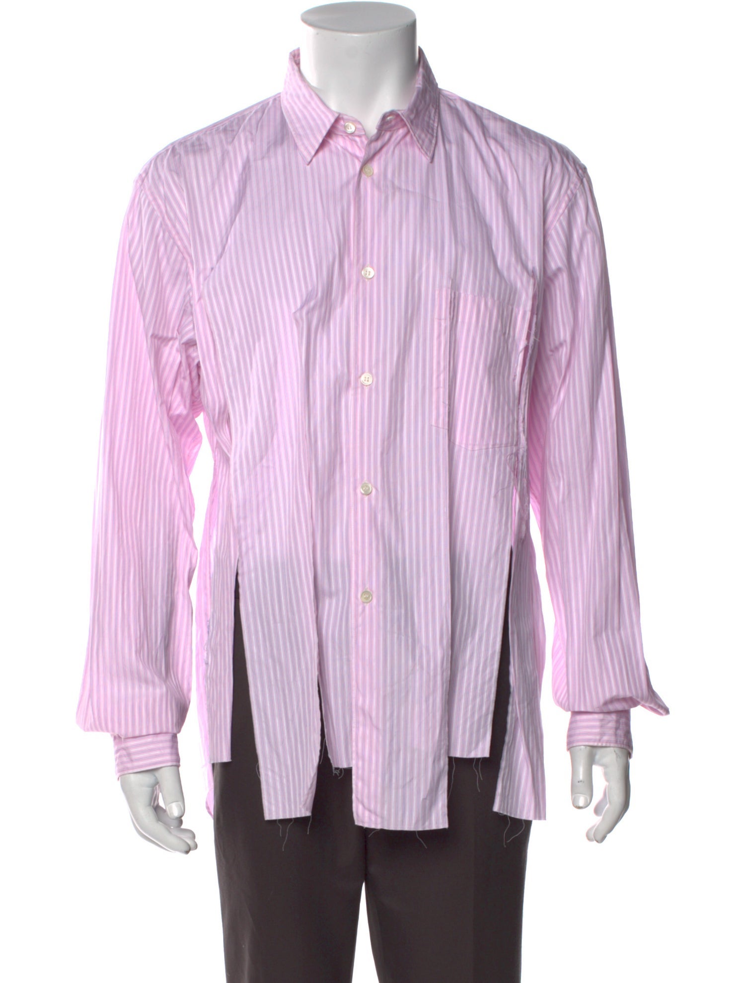 Comme des Garçons Homme Plus Striped Long Sleeve Shirt