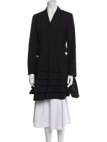 Comme des Garçons Coats 2017 'Invisible Clothes' Peacoat S