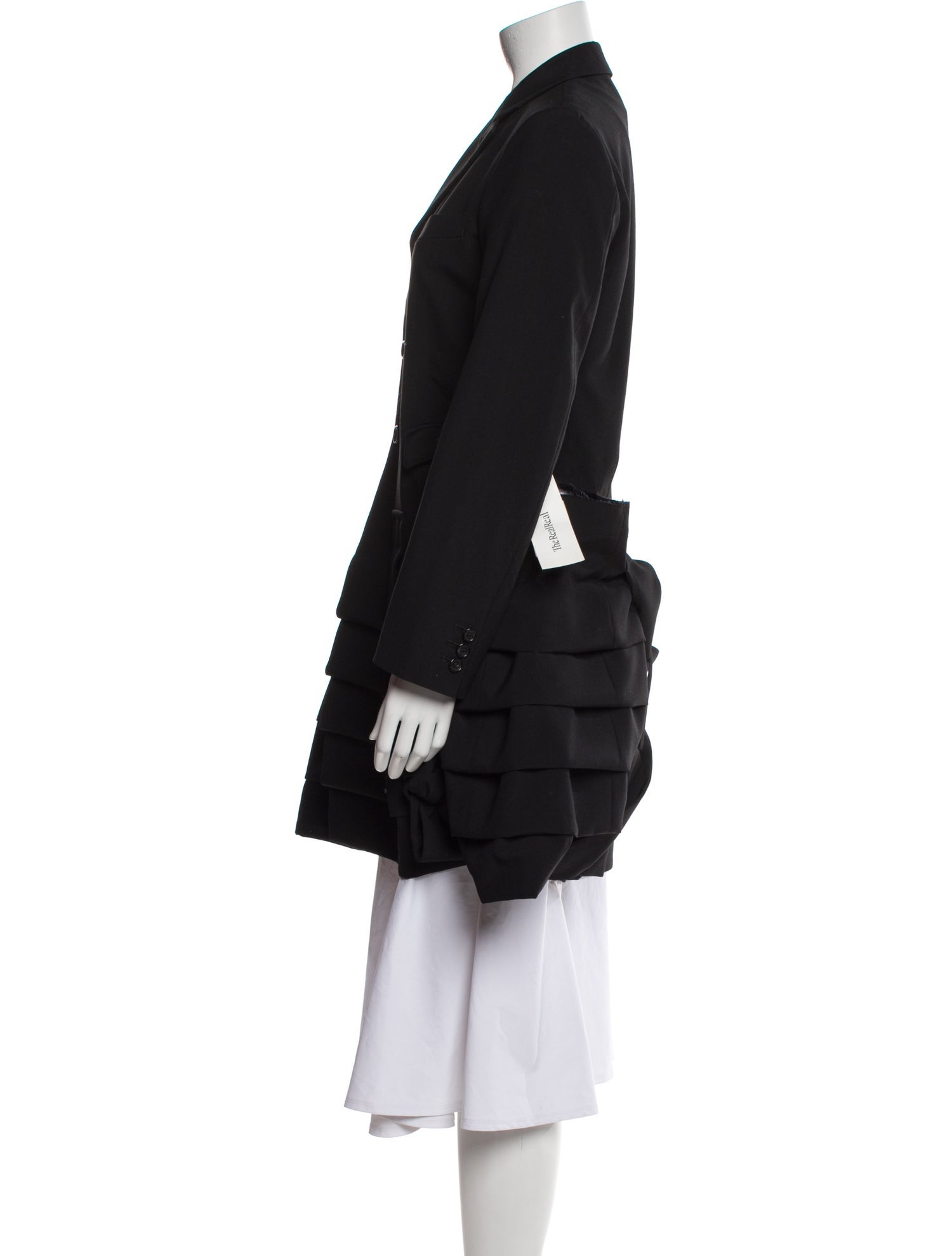 Comme des Garçons 2017 'Invisible Clothes' Peacoat