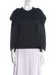 Comme des Garçons Crew Neck Three-Quarter Sleeve Sweatshirt