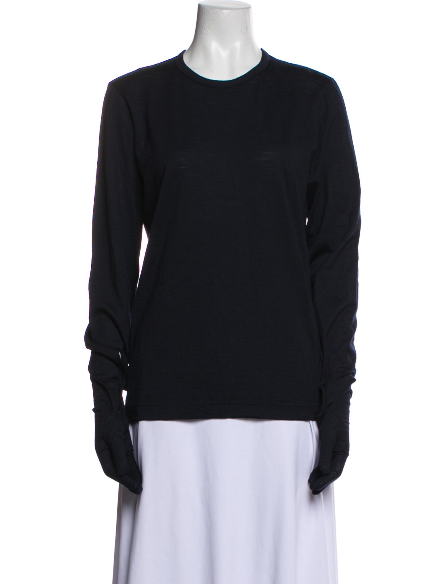 Comme des Garçons Comme des Garçons Wool Crew Neck Top