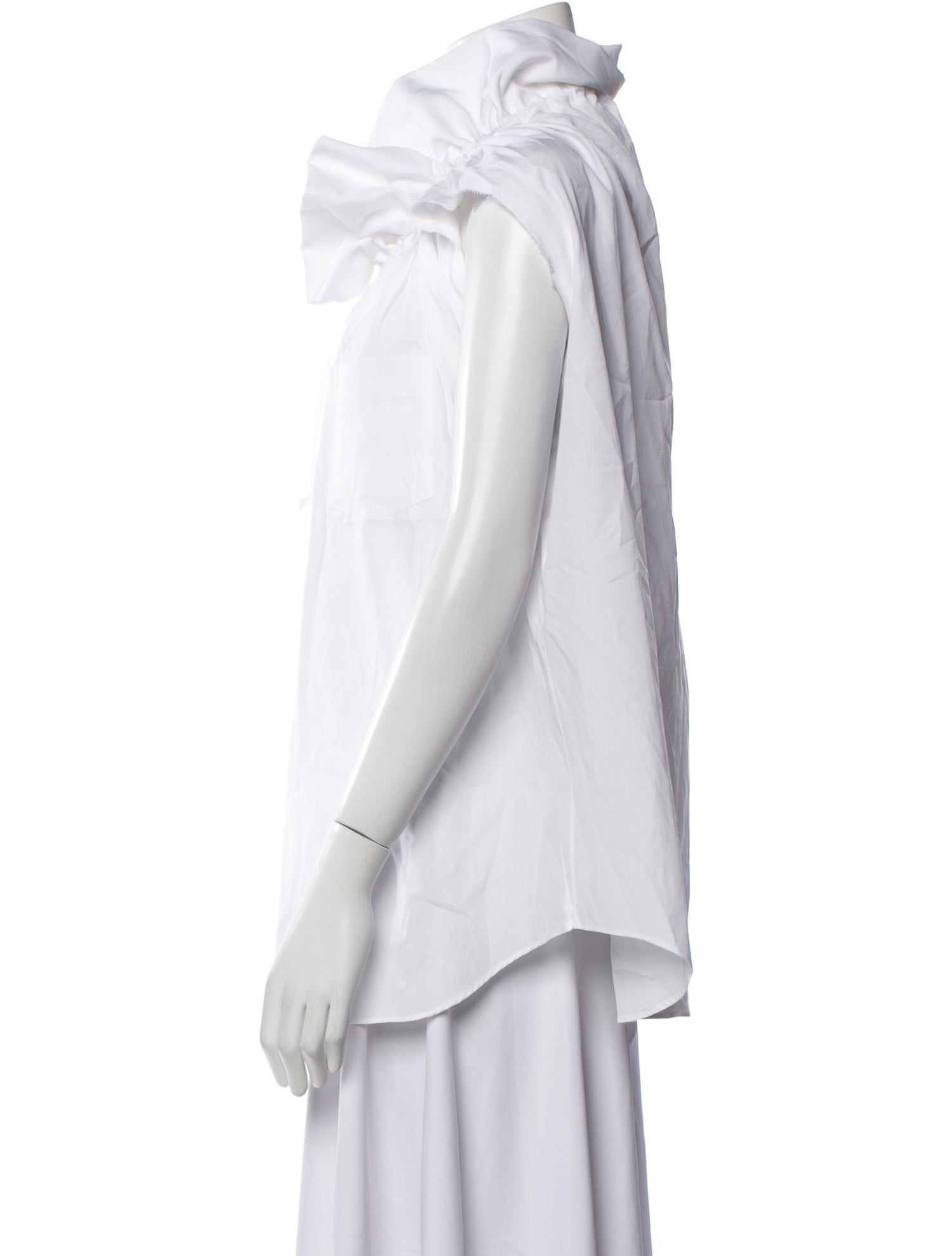 Comme des Garçons Comme des Garçons 2023 Sleeveless Button-Up Top w/ Tags