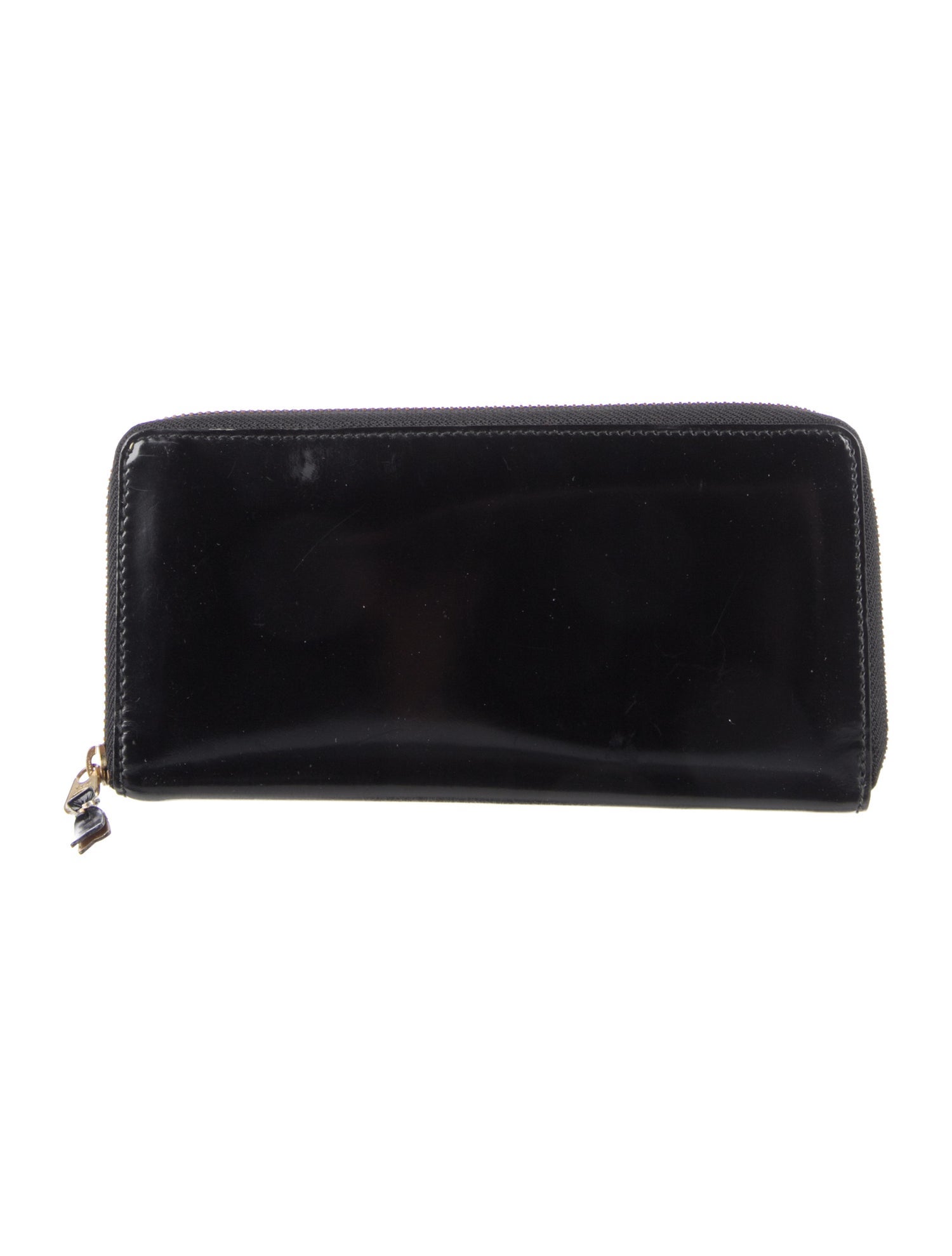 Comme des Garçons Patent Leather Continental Wallet