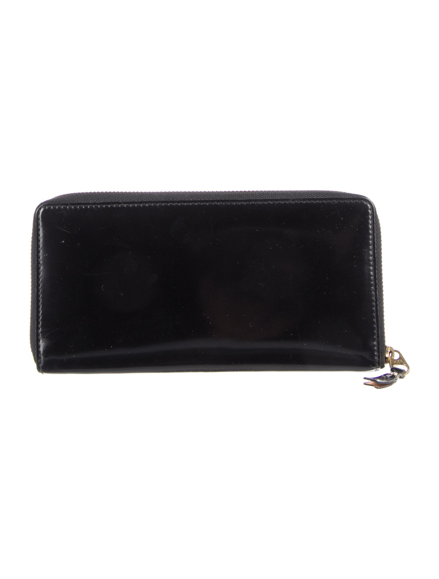 Comme des Garçons Patent Leather Continental Wallet