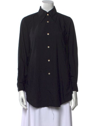 Comme des Garçons 2025 Long Sleeve Button-Up Top