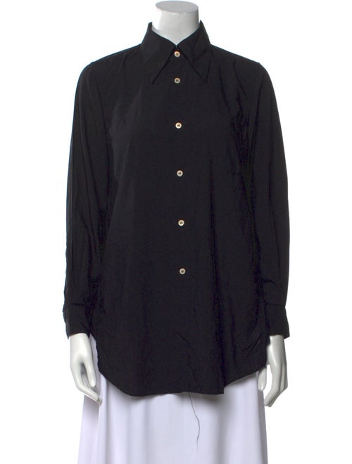Comme des Garçons 2025 Long Sleeve Button-Up Top