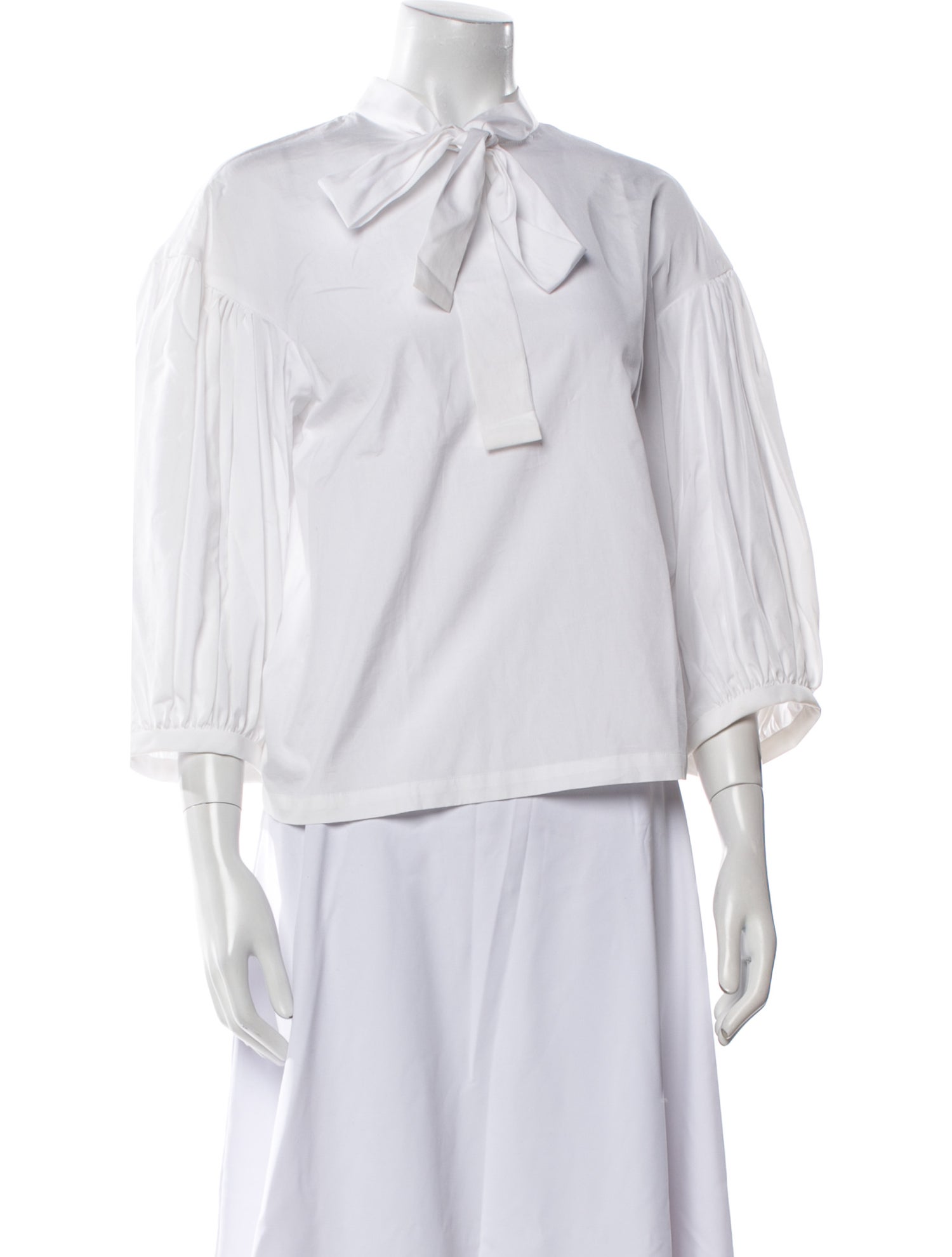 Comme des Garçons Comme des Garçons 2021 Tie Neck Blouse