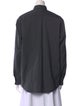 Comme des Garçons Wool Long Sleeve Button-Up Top