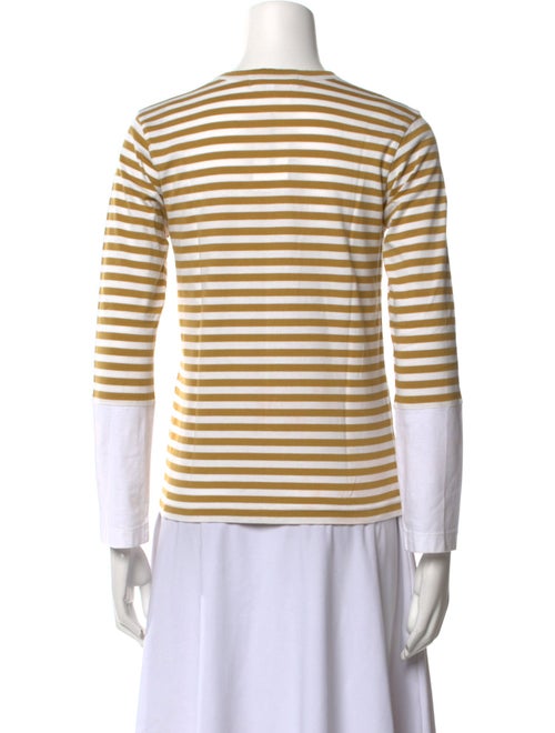 Comme des Garçons Striped Crew Neck T-Shirt