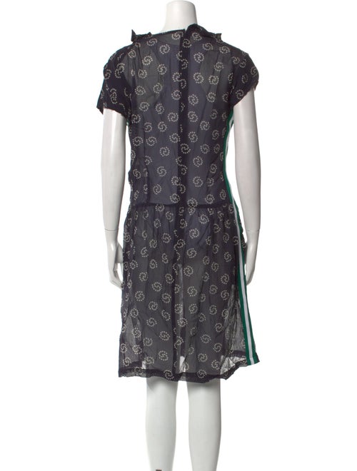 Comme des Garçons Silk Knee-Length Dress