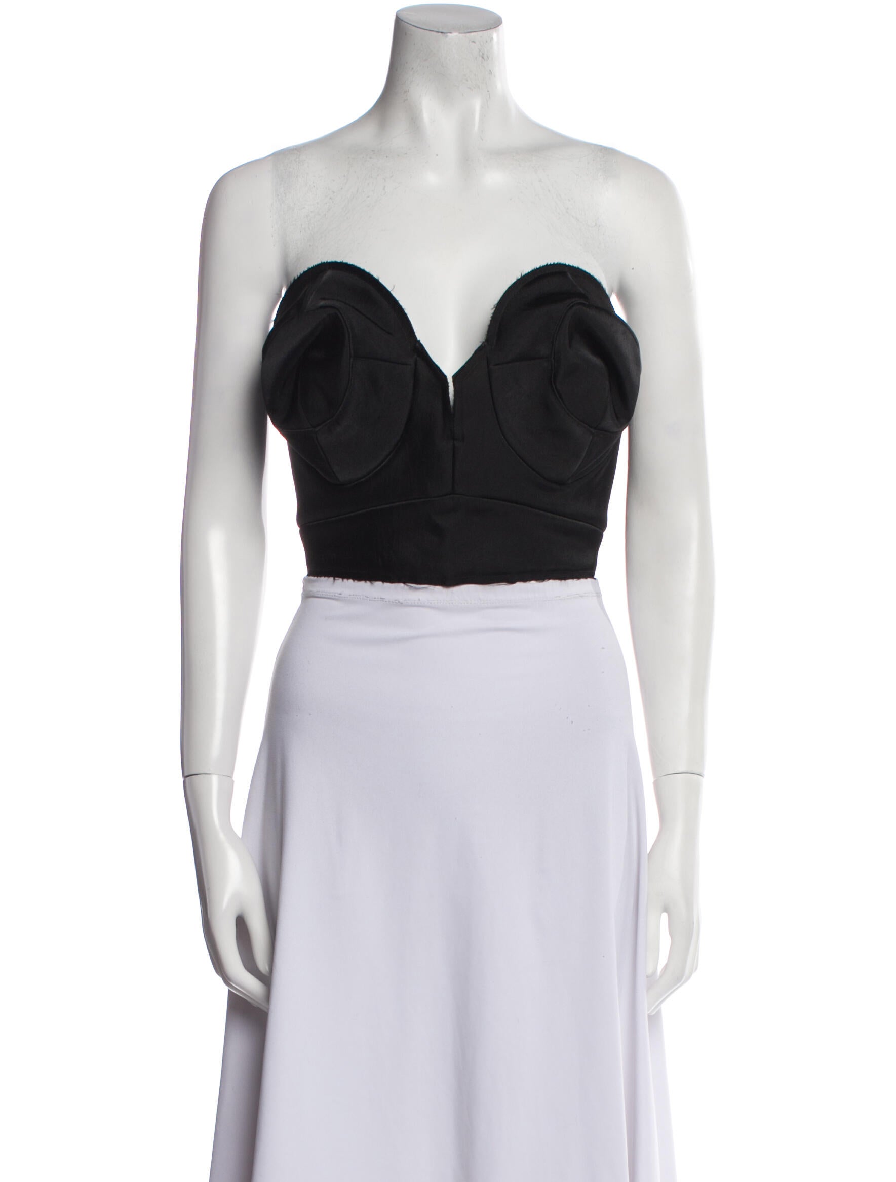 Comme des Garçons Strapless Crop Top w/ Tags