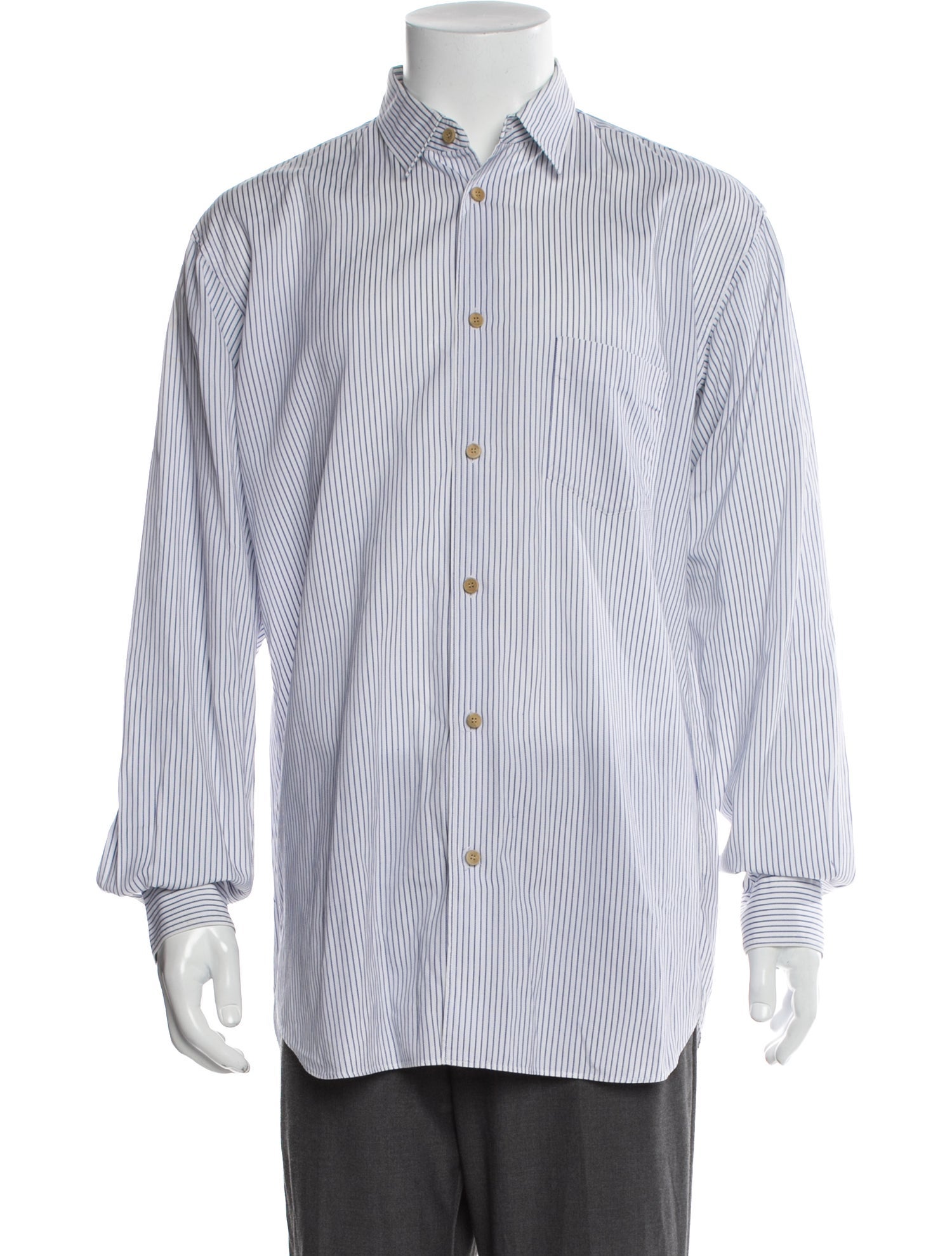 Comme des Garçons Striped Long Sleeve Shirt